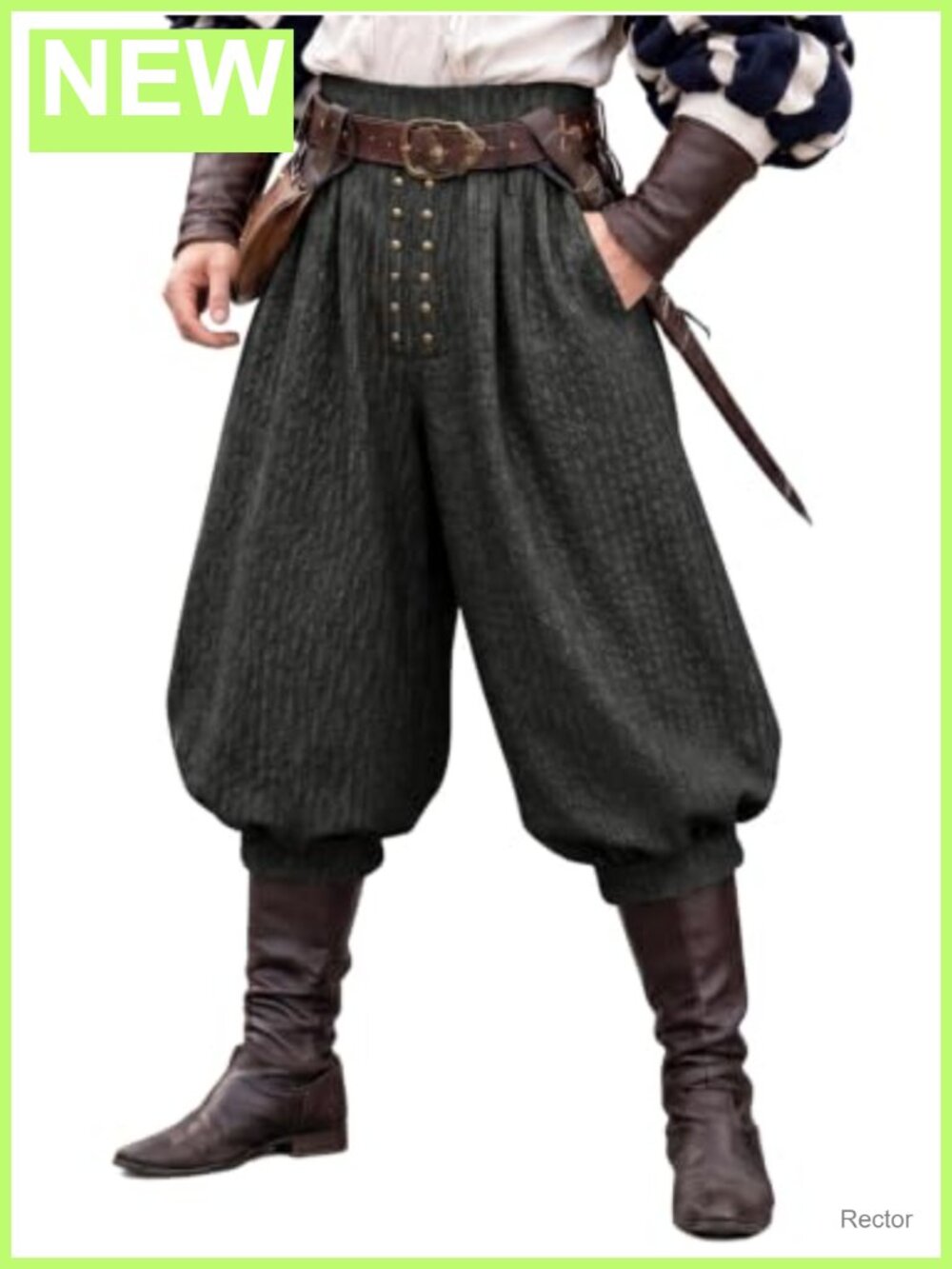 Mens Medieval Renaissance Pirate Pants Viking Baggy Harem Trousers Cosplay